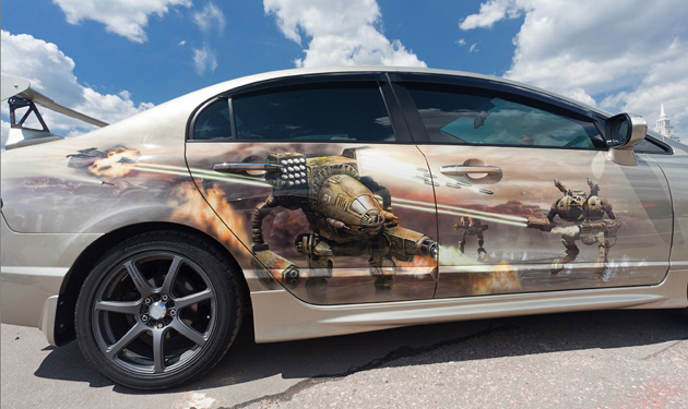 10 Awesome Airbrushed Cars