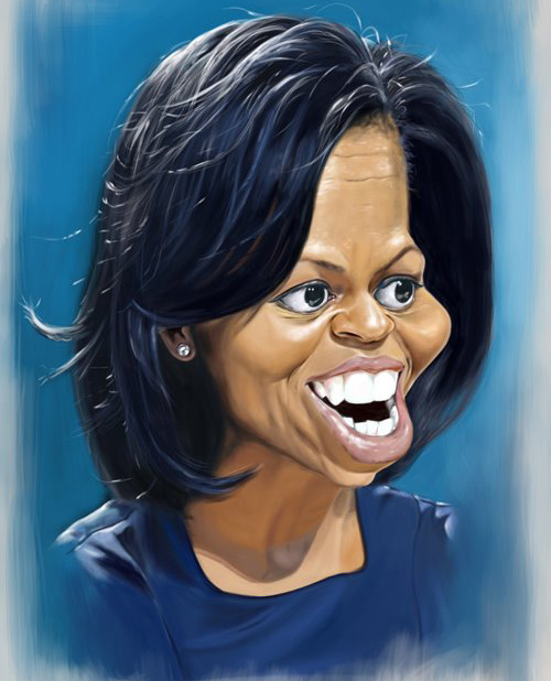 young michelle obama pictures. michelle obama timeline THE