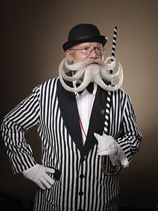 The Mustache Bagel - Top 10 weird mustache & beard designs