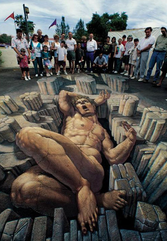 10 Astounding 3D Street Art 2