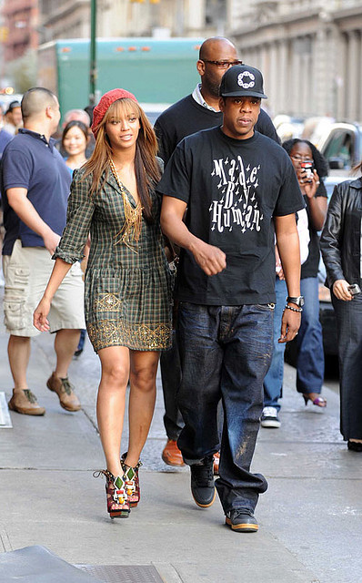 Beyonce and Jay-Z Shopping in NYC