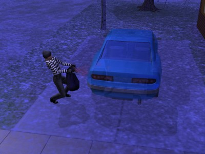 5.stealing car
