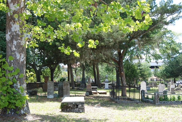 Huguenot Cemetery in  St Augustine Florida