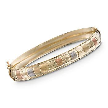 10-3_awesome_gold_bracelet_tri_colored_gold_bangle_bracelet
