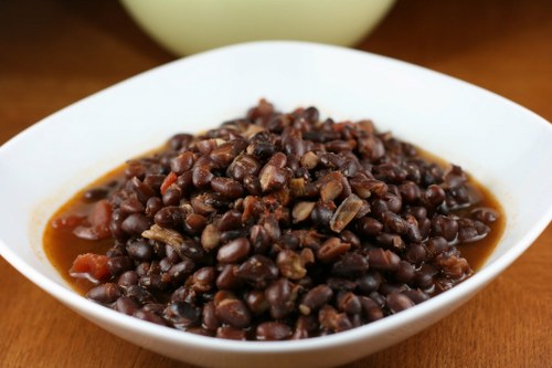 black beans high fiber foods