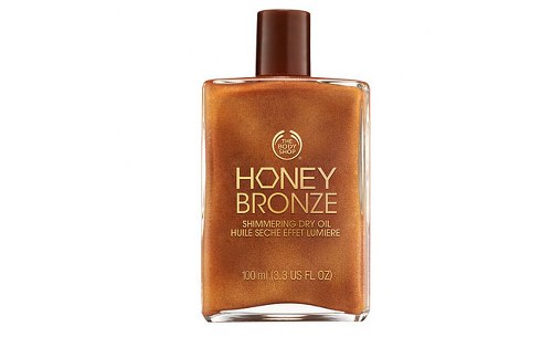 The Body Shop’s Honey Bronze Shimmering Dry Oil