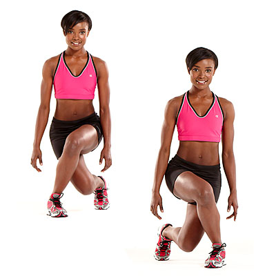 Inner thigh workouts side lunge curtsy