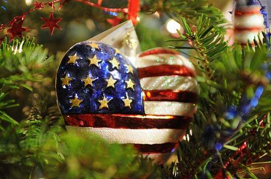 Christmas Tree Decorations patriotic