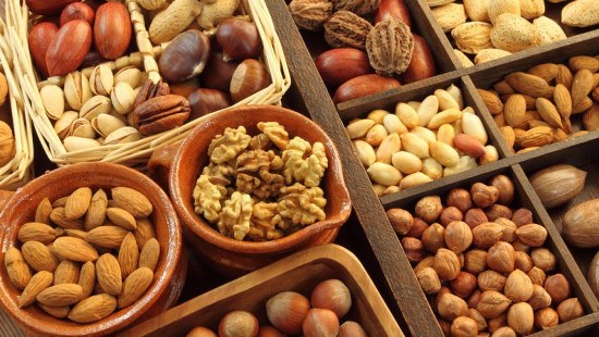 Natural Energy Boosters nuts and seeds