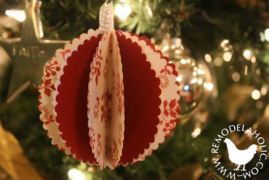 christmas decorating ideas paper ornaments
