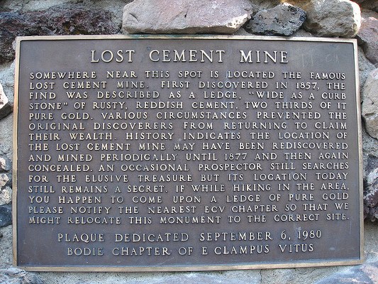 wild wild west Lost Cement Mine