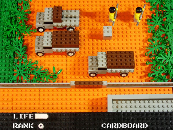 Game Scenes Recreated With LEGO