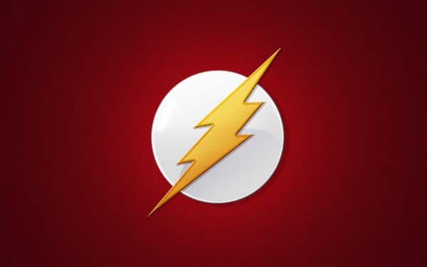 The Flash Logo; superhero symbols